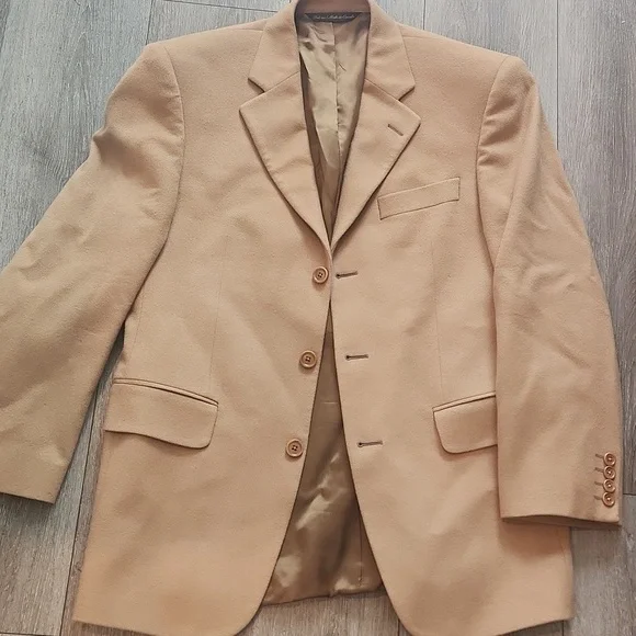 Jaxk Victor Men's Tan Blazer